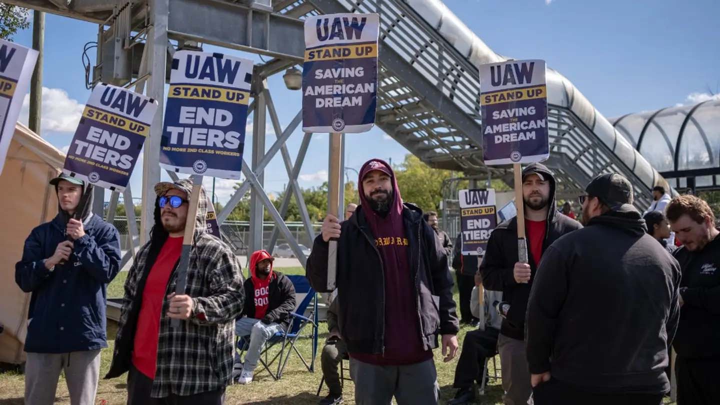 Huelga de United Auto Workers